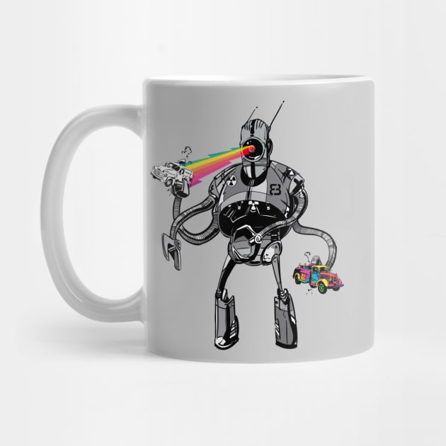 Rainbow Lazer Bot by BeeryMethod